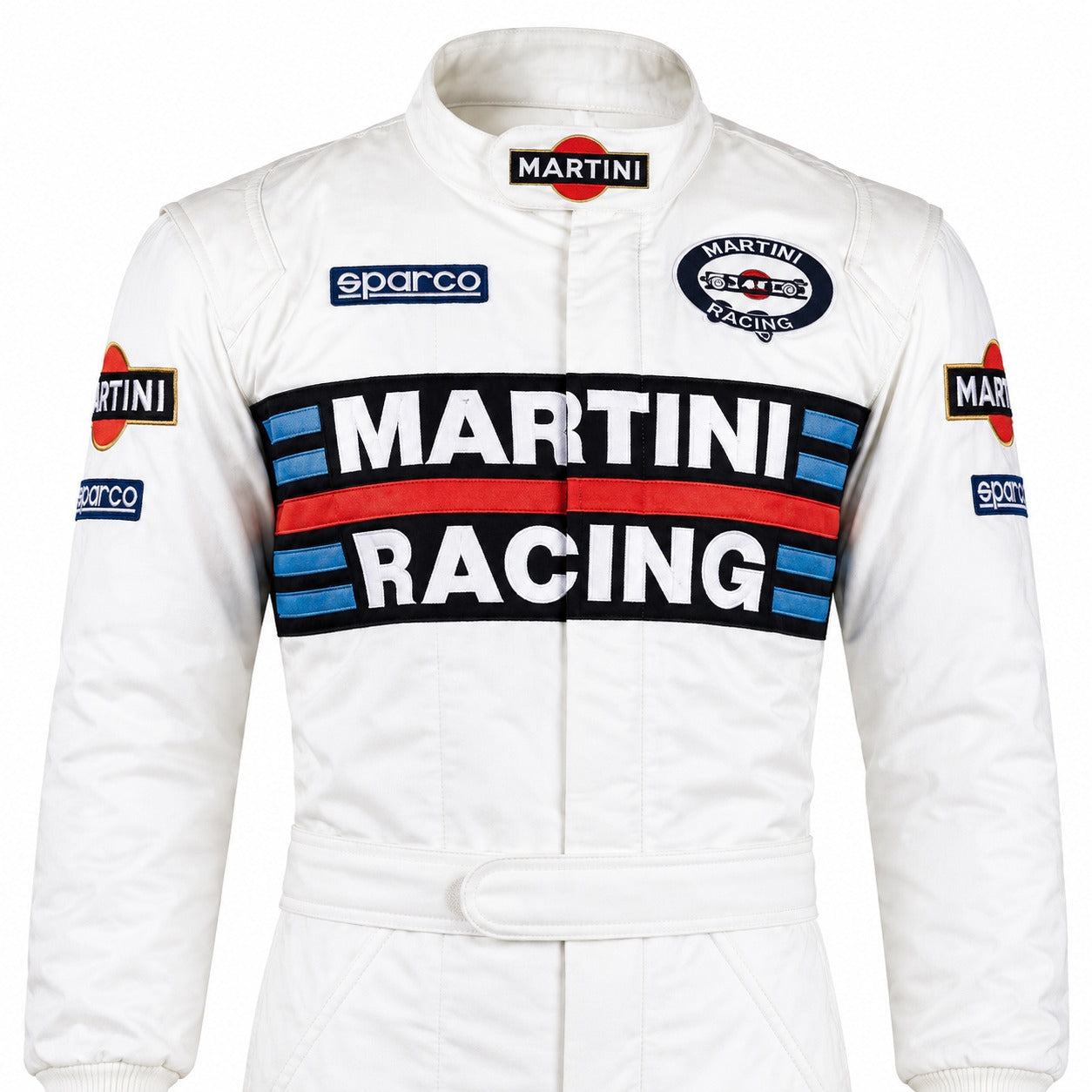 Sparco Martini Racing Driver Suit (White)