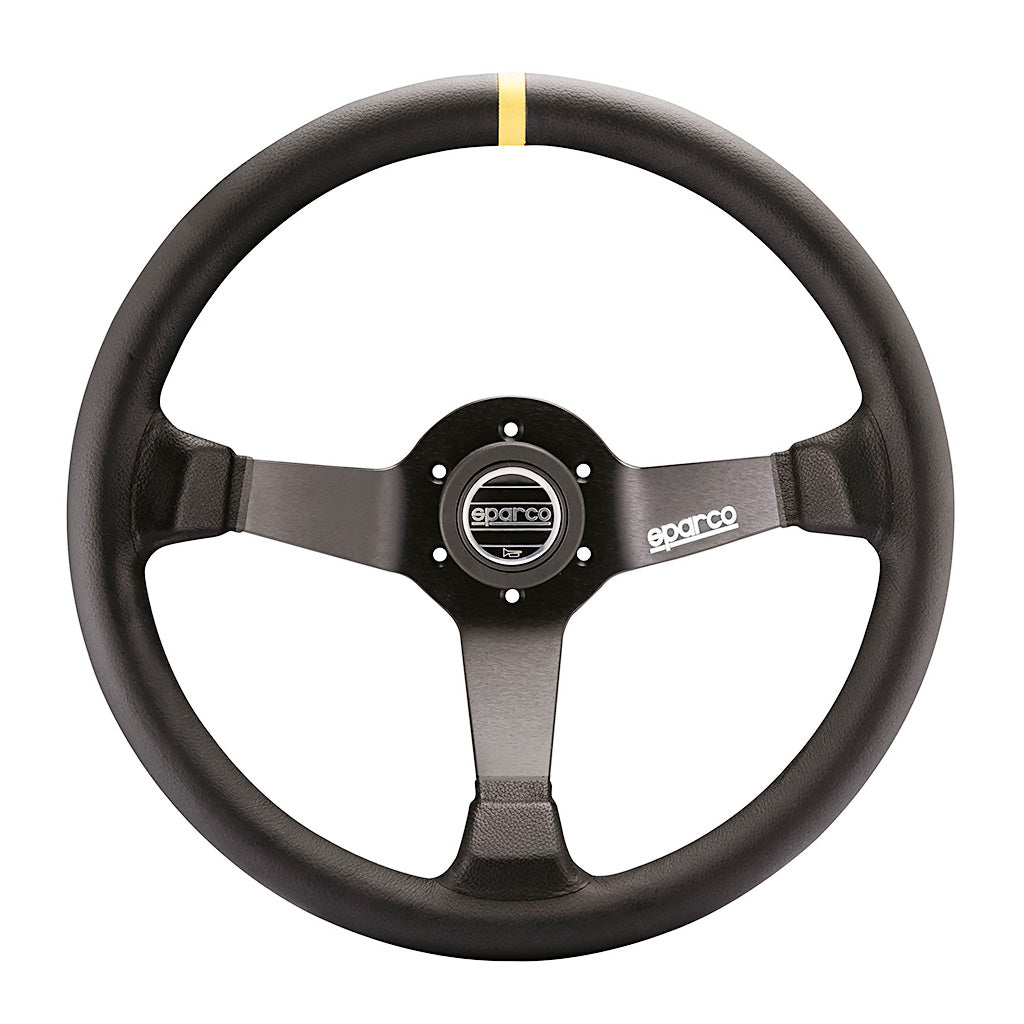 Sparco Competition R 345 Steering Wheel | 350mm Suede/Leather Deep Dish