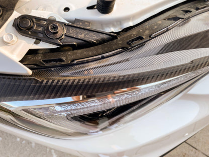 Special Edition Dark Smoke Stealth Headlight Overlays - 2015-2020 WRX / STI