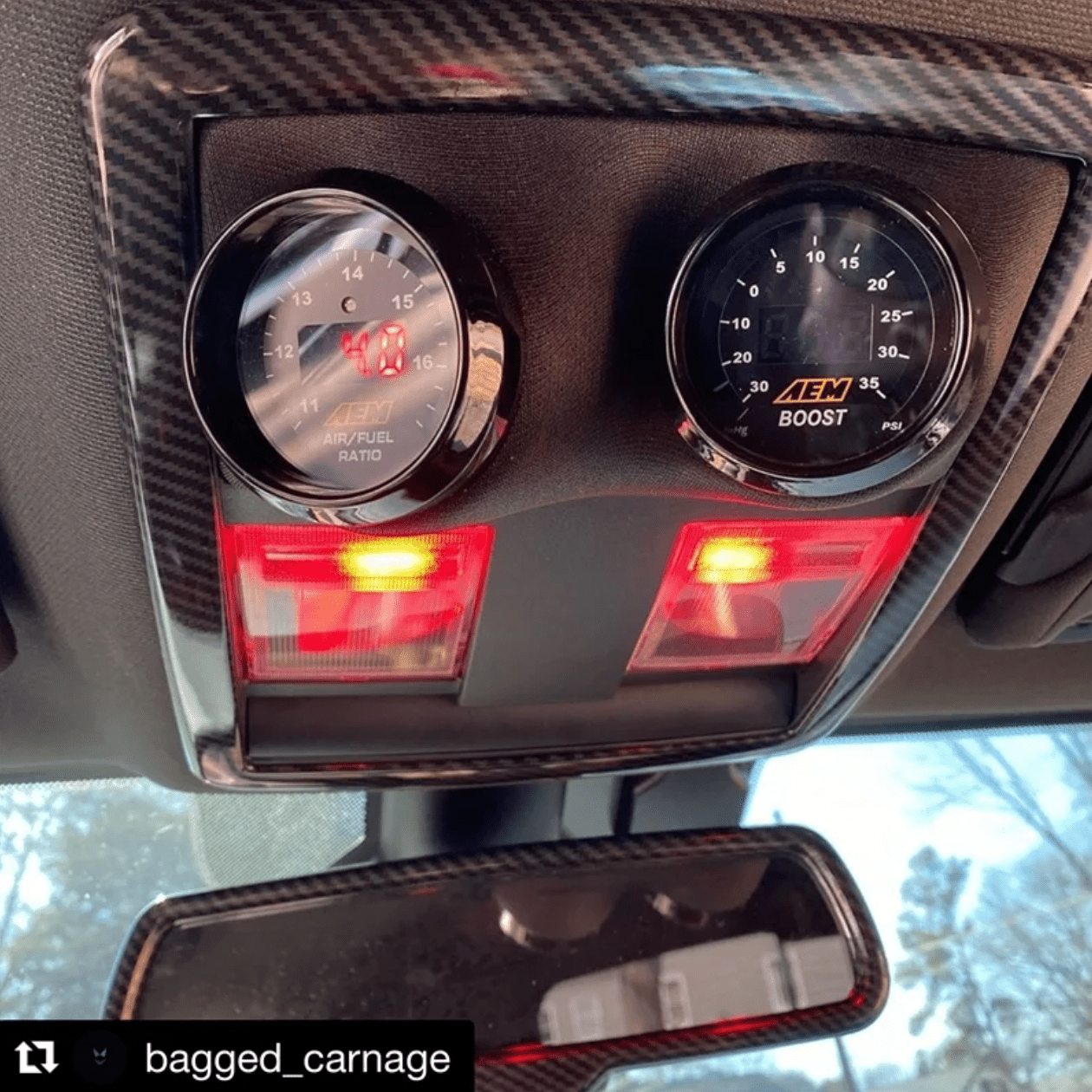 Speedlogix Dual Overhead Gauge Pod 2008-2023 Challenger