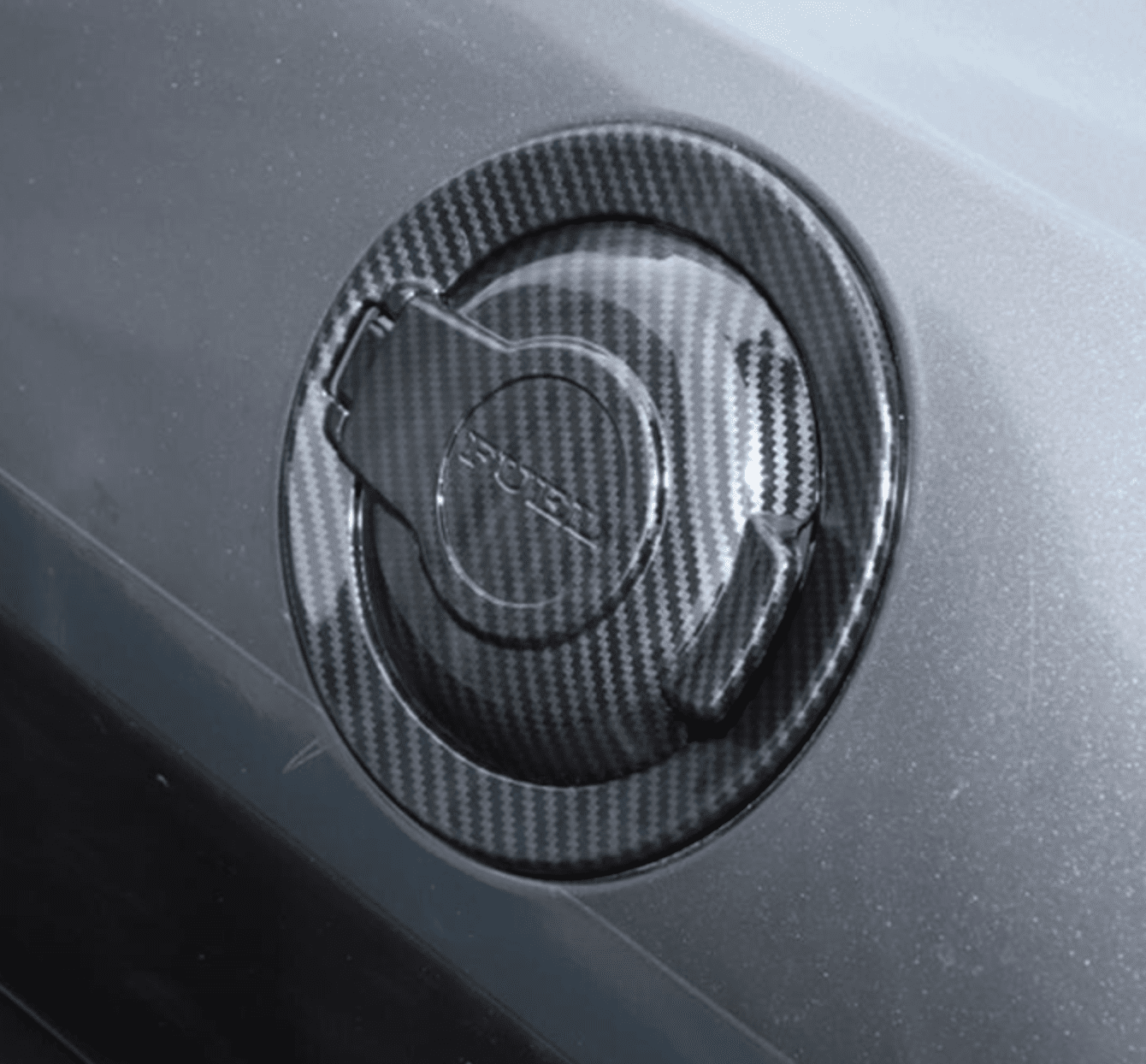 Speedlogix Fuel Door Cover (Carbon) 2008-2023 Challenger