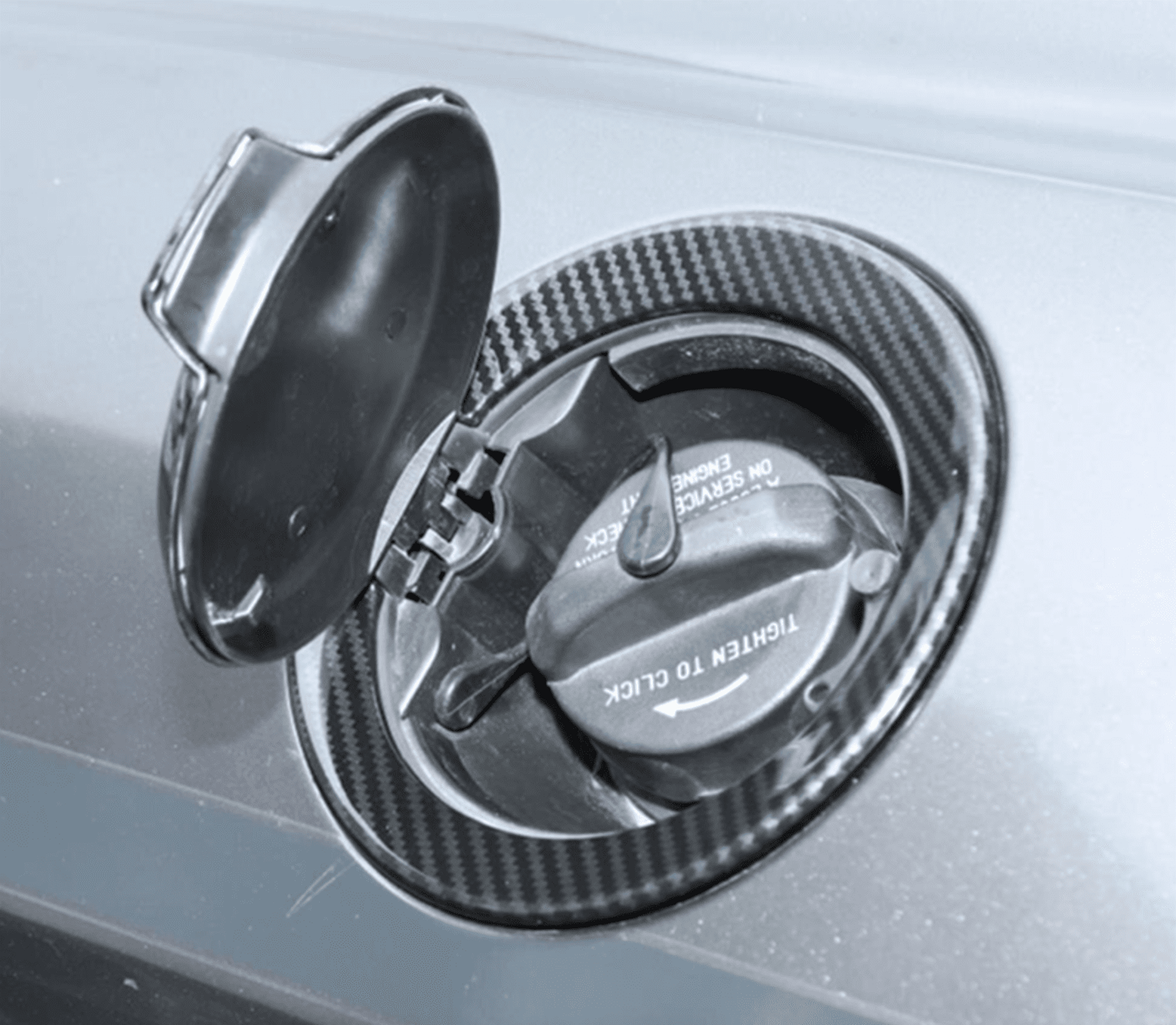 Speedlogix Fuel Door Cover (Carbon) 2008-2023 Challenger