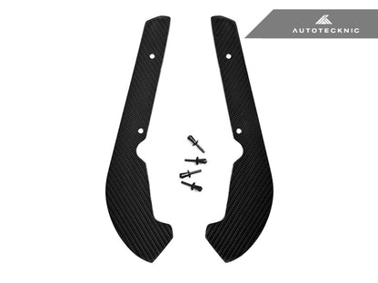 AutoTecknic Carbon Fiber Front Splash Guards - BMW F87 M2 | M2 Competition