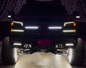 03-07 Chevrolet Silverado DRL Grille Light Bars Original Version with Full Options