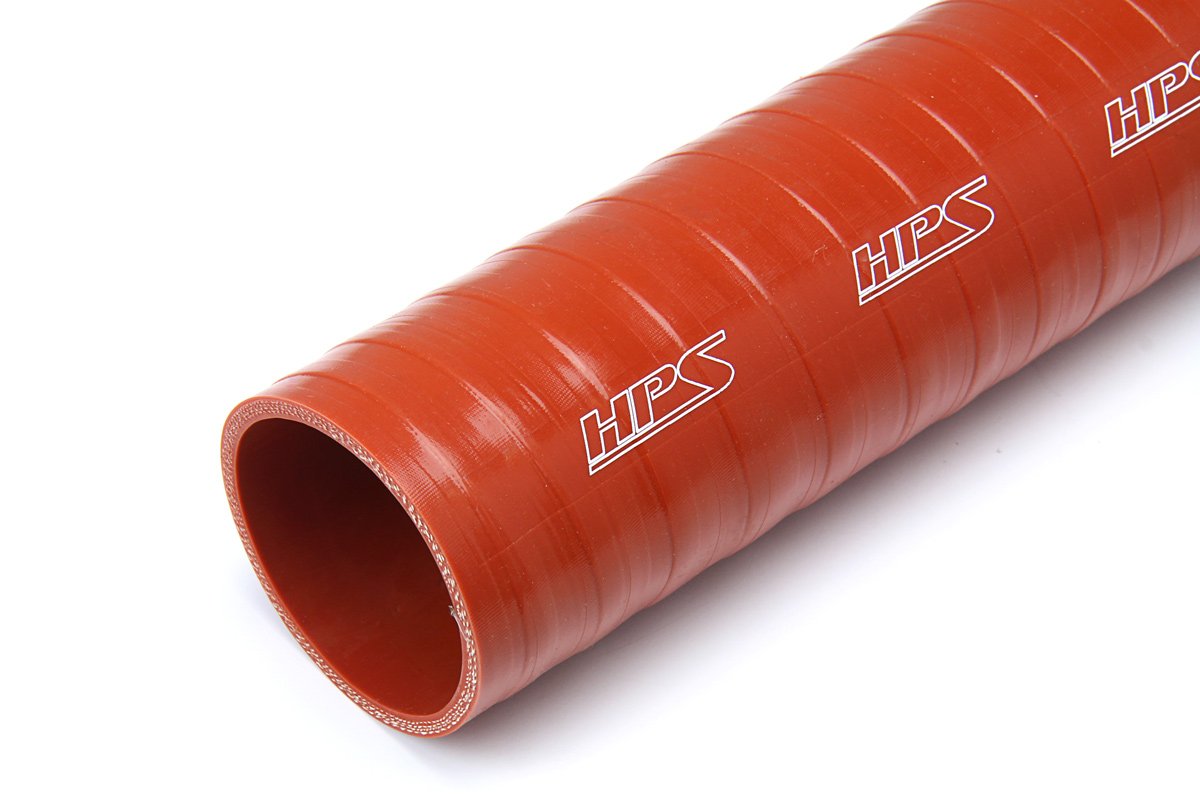 HPS Performance Products HPS 3-1/8" (80mm) ID Silicone Coupler Tube Hose, Ultra High Temp 4-ply Aramid Reinforced, Max. Temperature Rating 500F