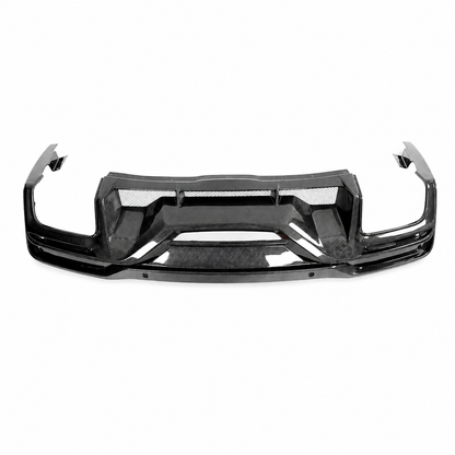 DH Style Carbon Fiber Rear Bumper Diffuser for Ford Mustang S650