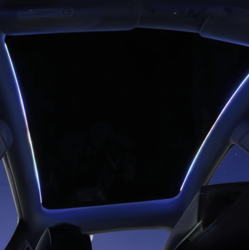 Streamer LED Ambient Light for Model 3/Y (2020-Present) | App Controlled