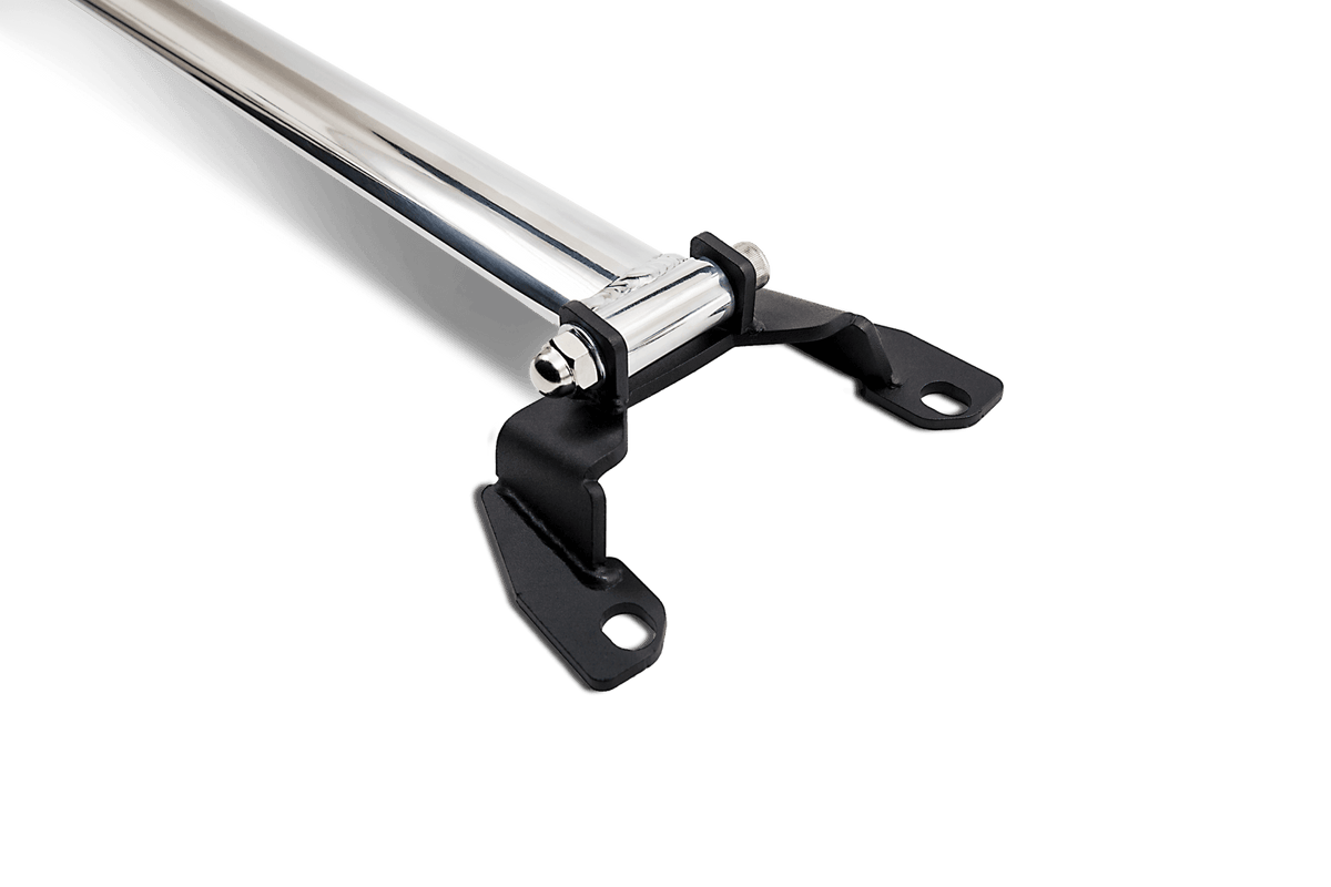 BLOX Racing Strut Tower Bars - 2015-2021 Subaru WRX - Rear without Holes