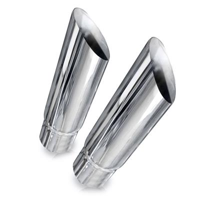 SLASH CUT EXHAUST TIPS 2.25