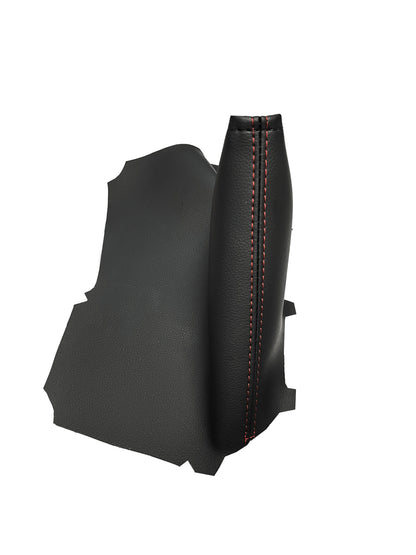 Genuine Leather Automatic Shift & Handbrake Boot Cover For 2012-2020 Subaru BRZ Scion FR-S Toyota GT86