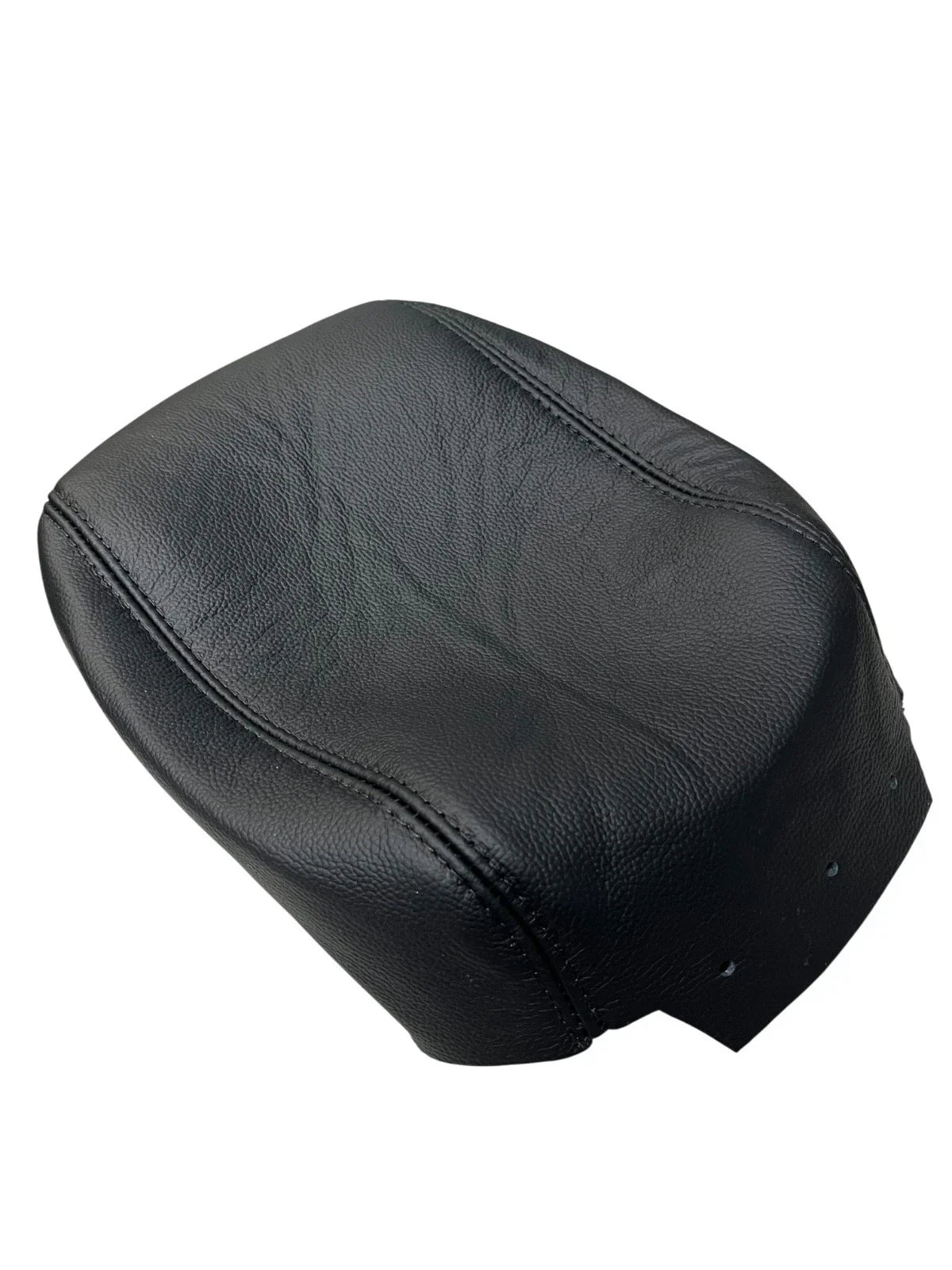 Black Leather Center Console Armrest Cover For Subaru Forester 2019 2020 2021 2022 2023 2024