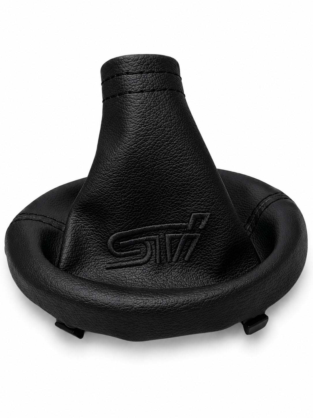 For SUBARU STI 2015-2021 Embroidered PU Leather Shift & Handbrake Boot Cover