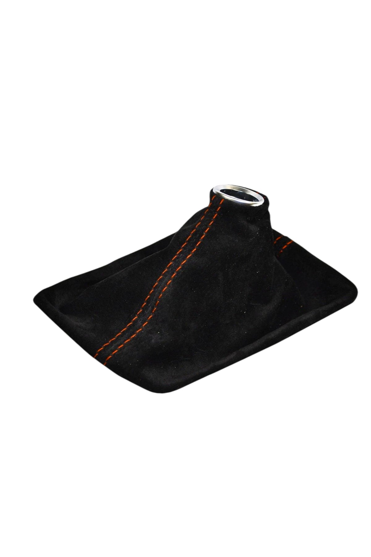 For Chevy Corvette C7 2014 2015 2016 Genuine Suede MANUAL Shift Boot Cover In Black
