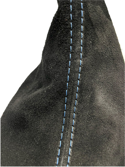 Genuine Suede Manual Shift Boot Cover For 2010-2014 Ford Mustang GT Convertible Coupe V8 V6