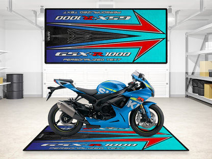MPM Motorcycle Mat for Suzuki GSX-R1000 Motorsport - MM7127