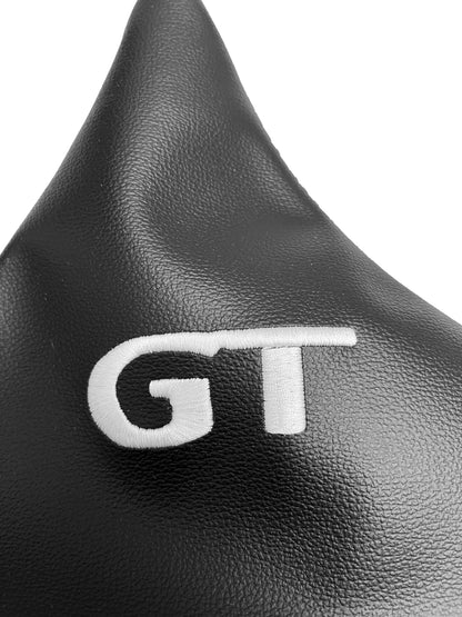 Embroidered Synthetic Leather Shift Boot Cover For 2005-2009 Ford Mustang GT Convertible Coupe