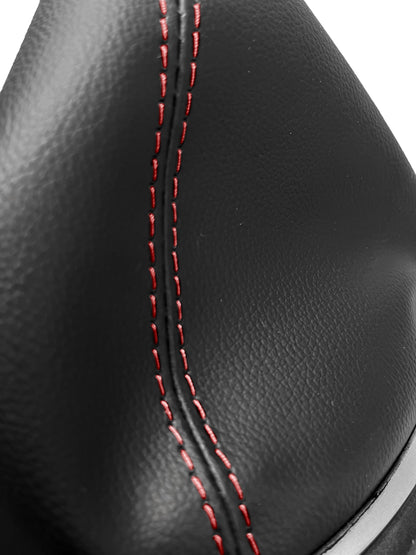 For Honda Civic 2001 2002 2003 2004 2005 Black Synthetic Leather Shift Boot Cover