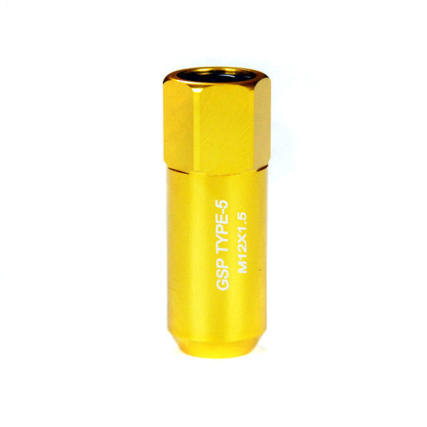 Godspeed Type 5 55mm Lug Nuts 20 pcs. Set M12 X 1.5