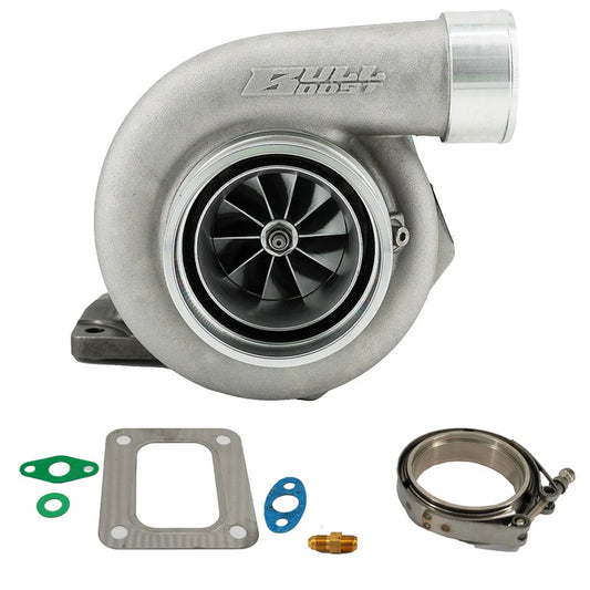 Bull Boost Performance T70 Turbocharger – T4 V-Band Billet Wheel 0.72 / 0.81 A/R (500+ HP)