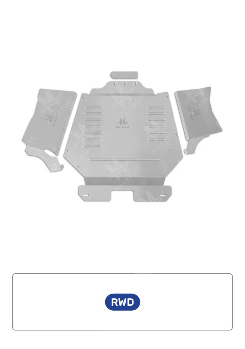 Toyota Tacoma 3.5L RWD 2016-2023 Cat Shield