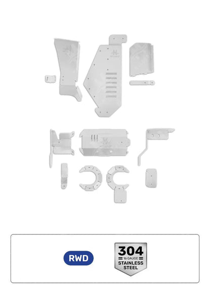 Toyota Tacoma PreRunner 2.7L RWD 2005-2015 Cat Shield