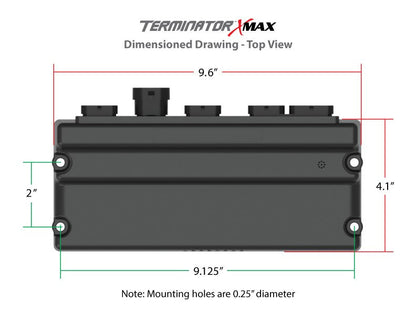 EFI Terminator X Max - Gen IV 58x Crank - 4x Cam - EV6 Injectors - Drive-By-Wire Throttle Body and Transmission Control - 3.5 in. Touchscreen