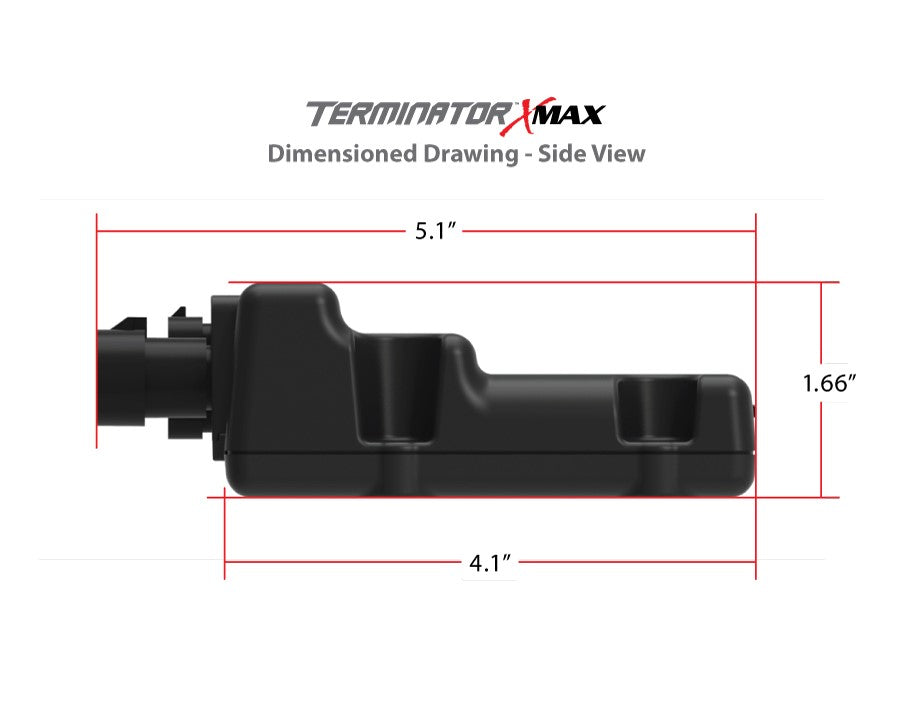 EFI Terminator X Max - LS1/LS624x Crank - 1x Cam - EV1 Injectors - Drive-By-Wire Throttle Body Control - 3.5 in. Touchscreen