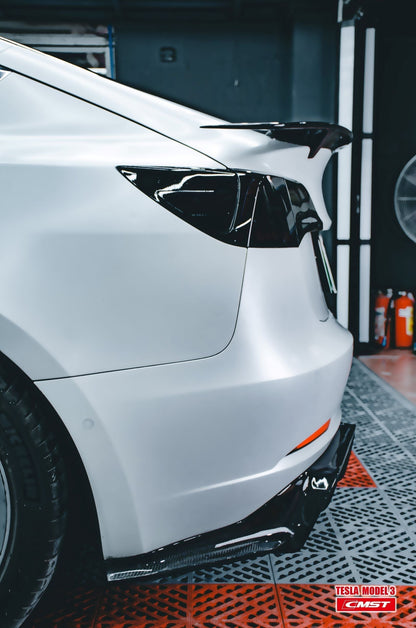TESERY Tesla Model 3 Carbon Fiber Rear Spoiler Ver.3