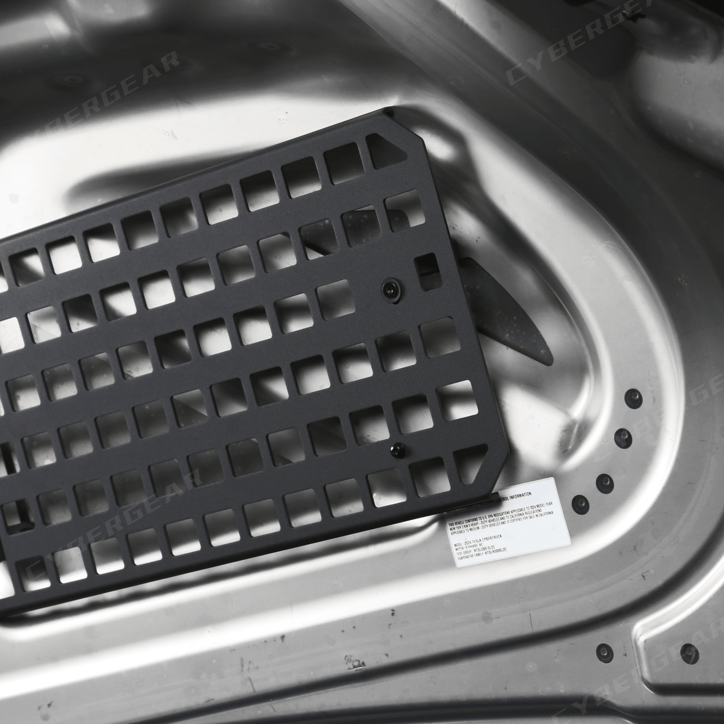 Tesla Cybertruck Frunk Molle Panels Set of 2