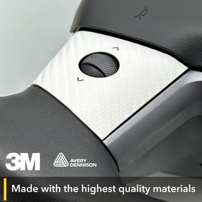 Steering Wheel Vinyl Cover | 2017-2023 Tesla Model 3 & 2021-2025 Tesla Model Y