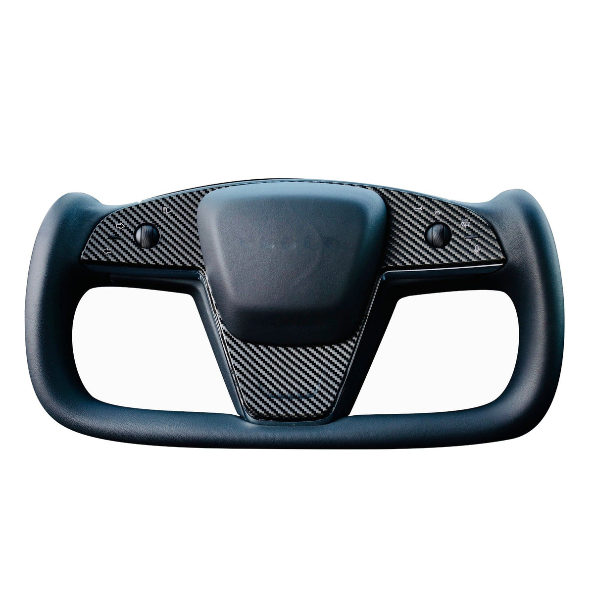 Steering Wheel / Yoke Vinyl Covers | 2021-2026 Tesla Model S / Model X