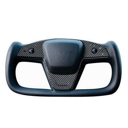 Steering Wheel / Yoke Vinyl Covers | 2021-2026 Tesla Model S / Model X