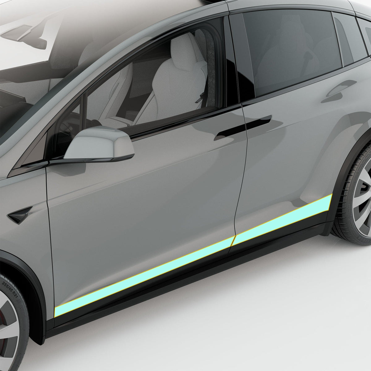 Lower Doors PPF | Rockers Area Paint Protection Film for Tesla Model X