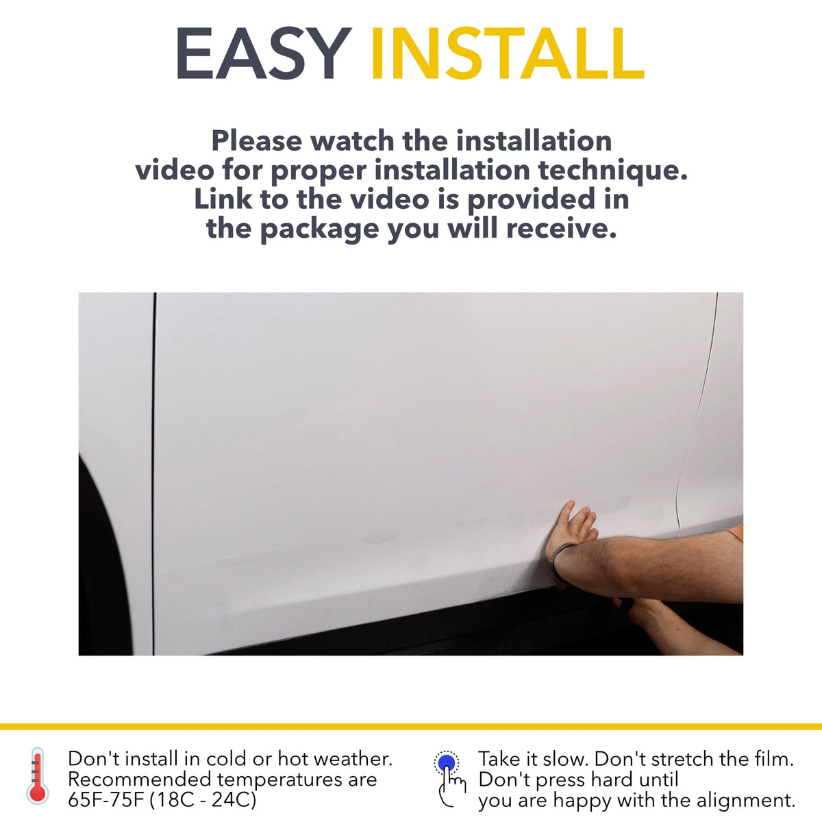 Lower Doors PPF | Rockers Area Paint Protection Film for Tesla Model X