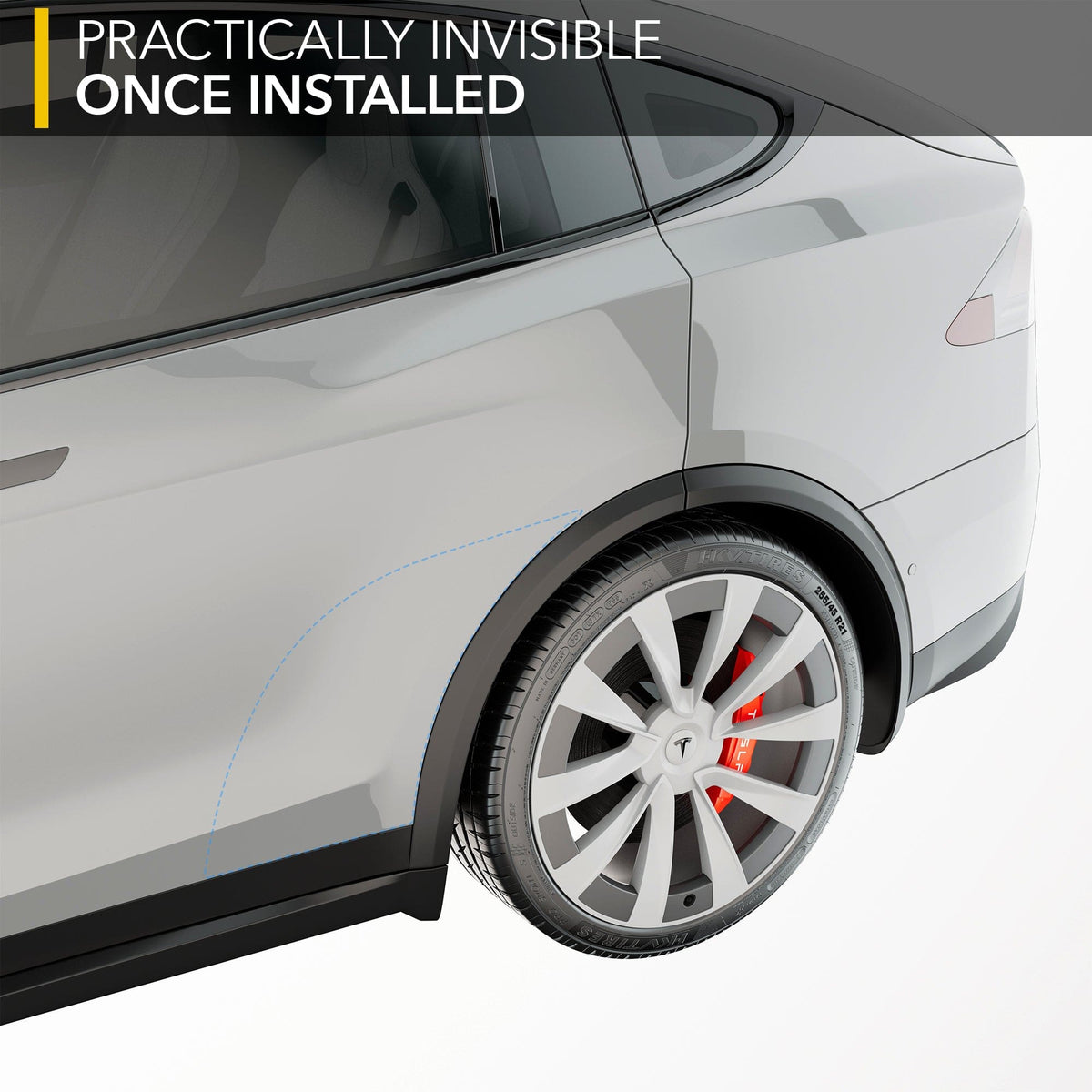 Rear Fenders PPF | Paint Protection Film for Tesla Model X 2017-2026