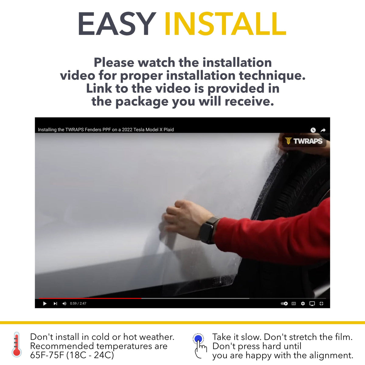Rear Fenders PPF | Paint Protection Film for Tesla Model X 2017-2026