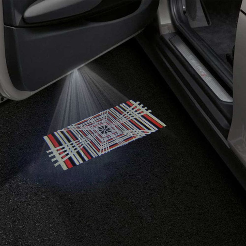 Tesla Model S Premium Door Puddle Lights Various Designs 2014–2020