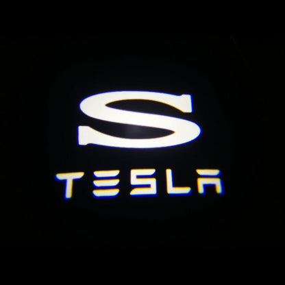 Tesla Model S Premium Door Puddle Lights Various Designs 2021-2026