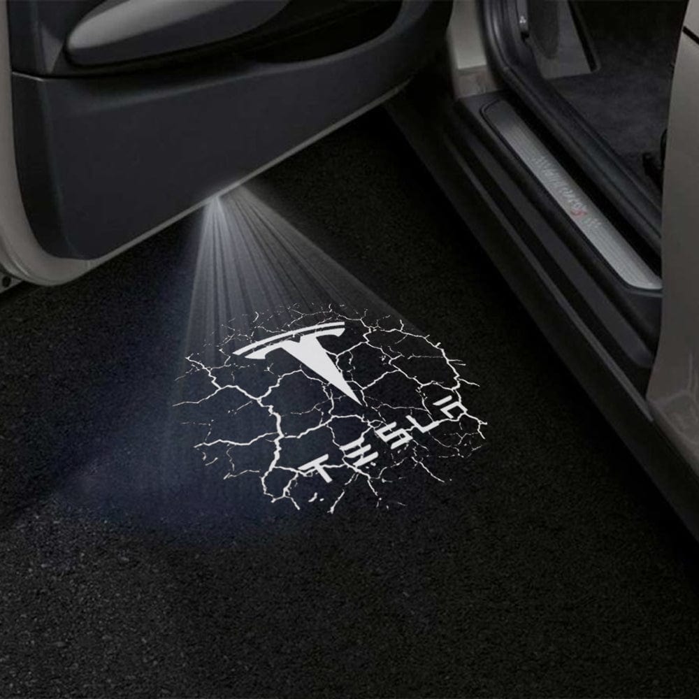 Tesla Model Y Juniper Premium Door Puddle Lights Various Designs 2025–2026
