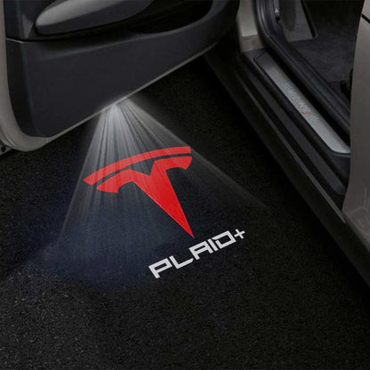 Tesla Model Y Juniper Premium Door Puddle Lights Various Designs 2025–2026
