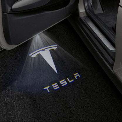 Tesla Model Y Juniper Premium Door Puddle Lights Various Designs 2025–2026