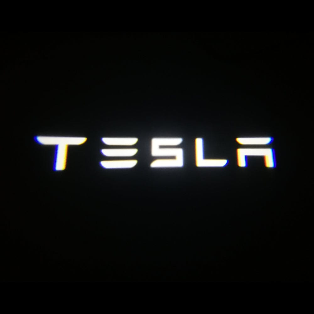 Tesla Model Y Juniper Premium Door Puddle Lights Various Designs 2025–2026