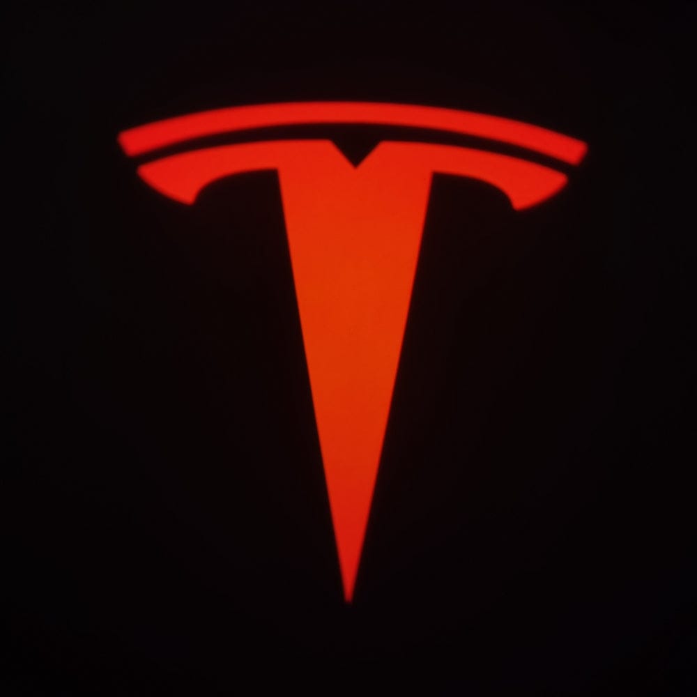 Tesla Model S Premium Door Puddle Lights Various Designs 2021-2026