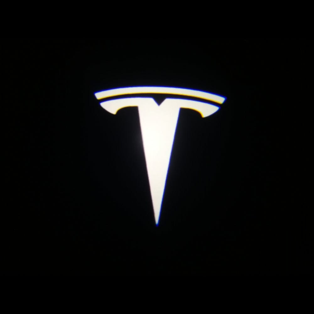 Tesla Model S Premium Door Puddle Lights Various Designs 2021-2026