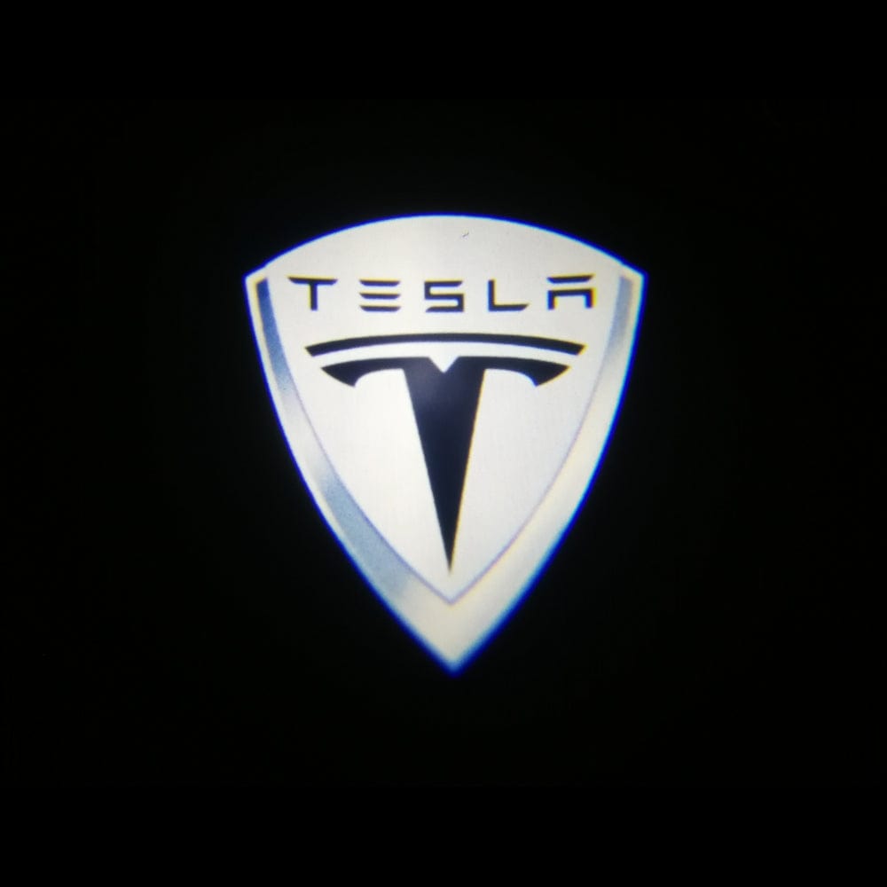 Tesla Model S Premium Door Puddle Lights Various Designs 2014–2020