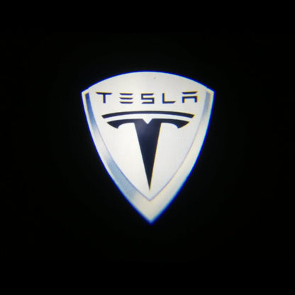 Tesla Model X Premium Door Puddle Lights Various Designs 2016–2021