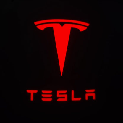 Tesla Model X Premium Door Puddle Lights Various Designs 2016–2021