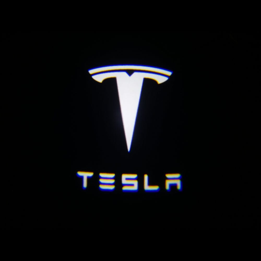 Tesla Model 3 Highland Premium Door Puddle Lights Various Designs 2023–2026