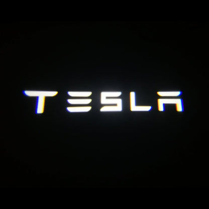 Tesla Model S Premium Door Puddle Lights Various Designs 2021-2026