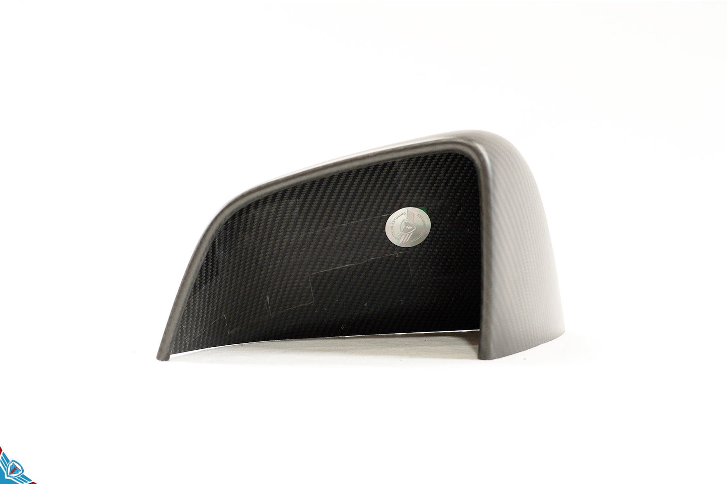2017-2024 Tesla Model 3 & Model Y (MK1) OEM Style Dry Carbon Fiber Mirror Cover Overlays | FYBR Aerodynamics